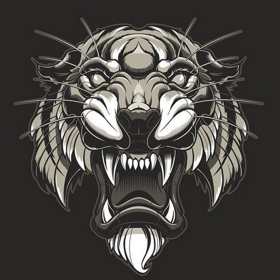 Логотип Лев и тигр