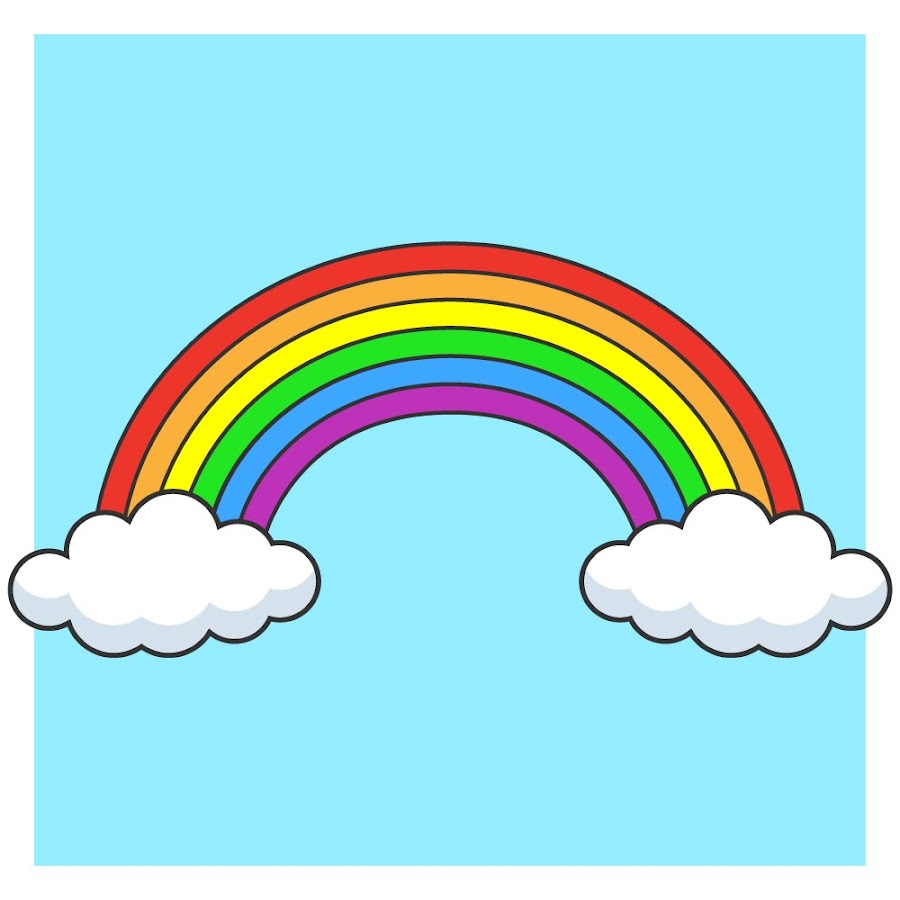Rainbow Coloring Fun - YouTube