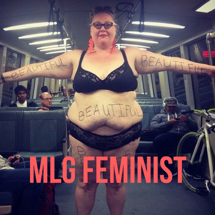 160 килограммовая феминистка. Толстая женщина феминистка. Феминистки бодипозитив.