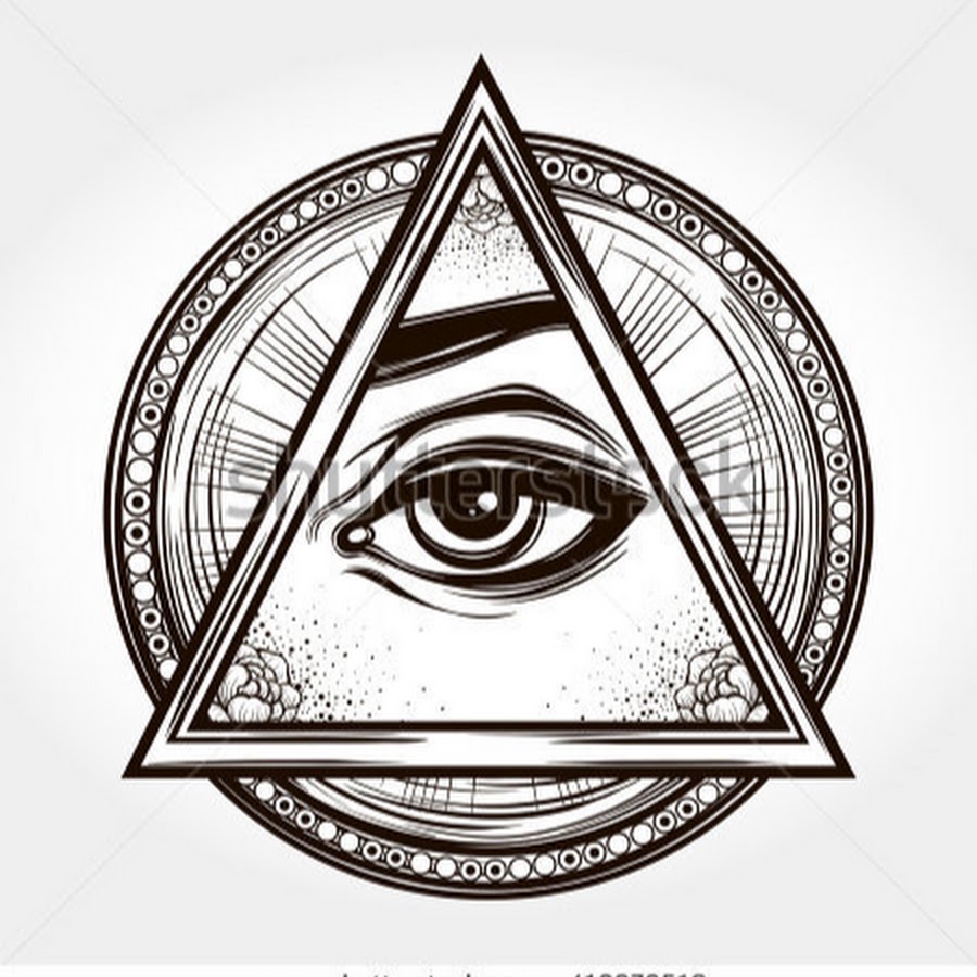 Египетский символ глаз в треугольнике
