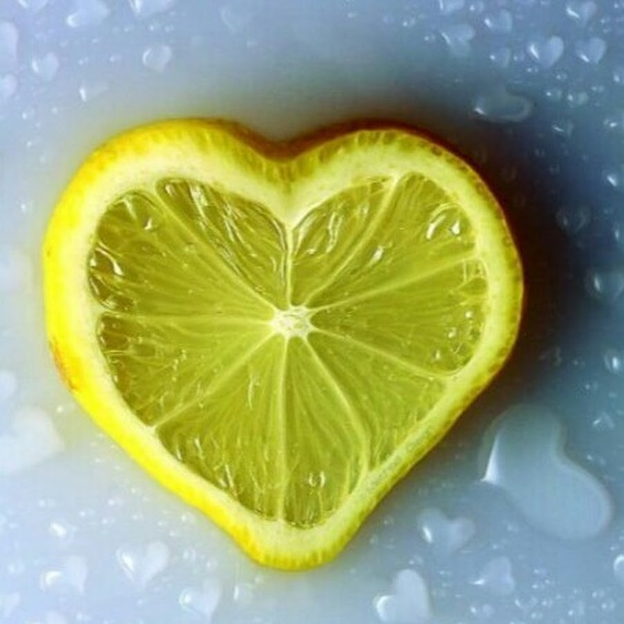 Лимон сердечко