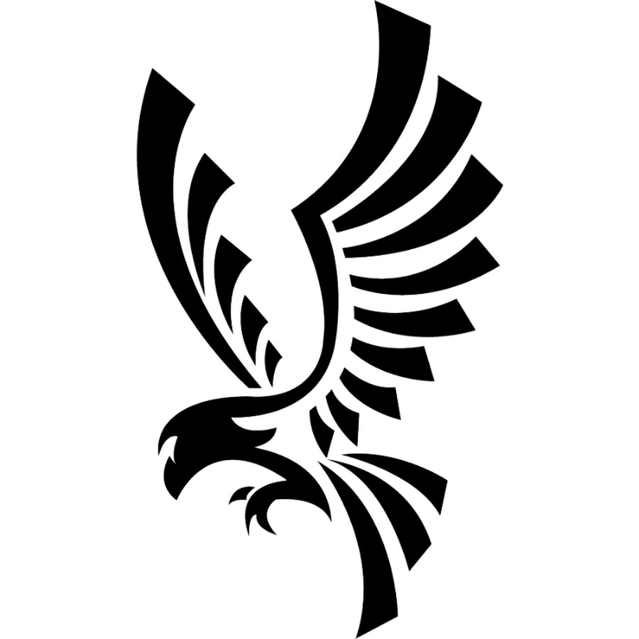 Стилизованное изображение орла