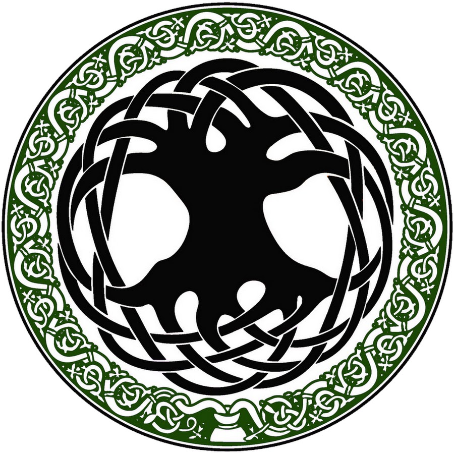 Кельтский орнамент Иггдрасиль