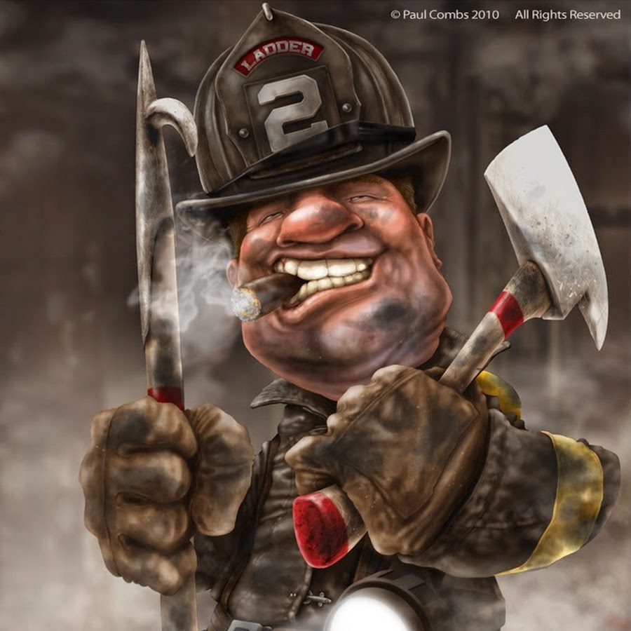 Брутальные картинки пожарных