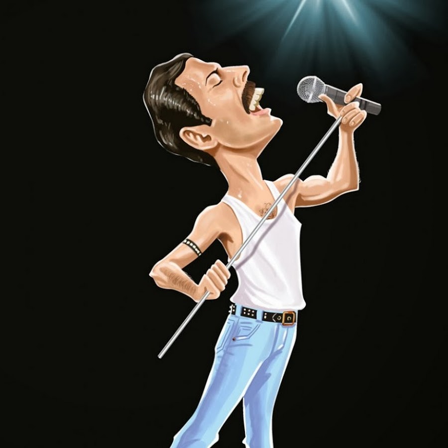 Freddie Mercury шарж