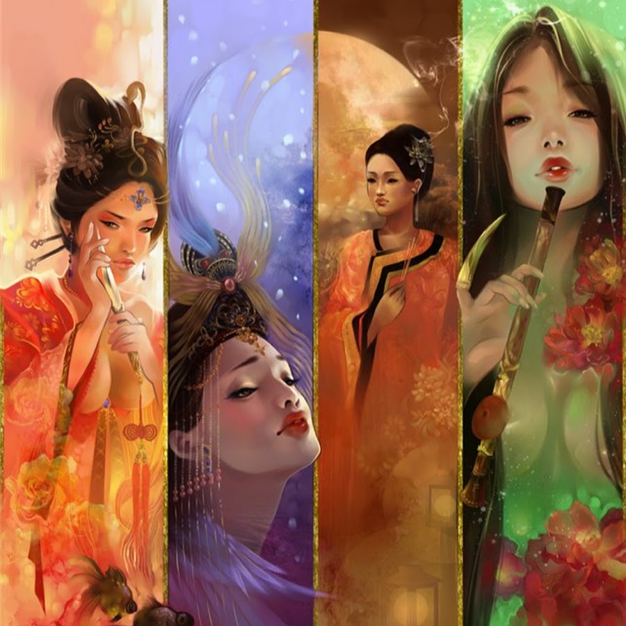 Ян Гуйфэй четыре великих красавицы Китая