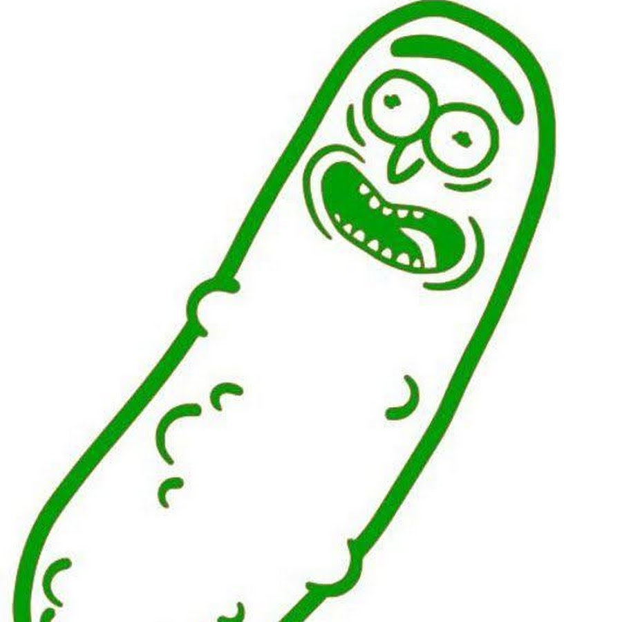 Pickle Rick вектор
