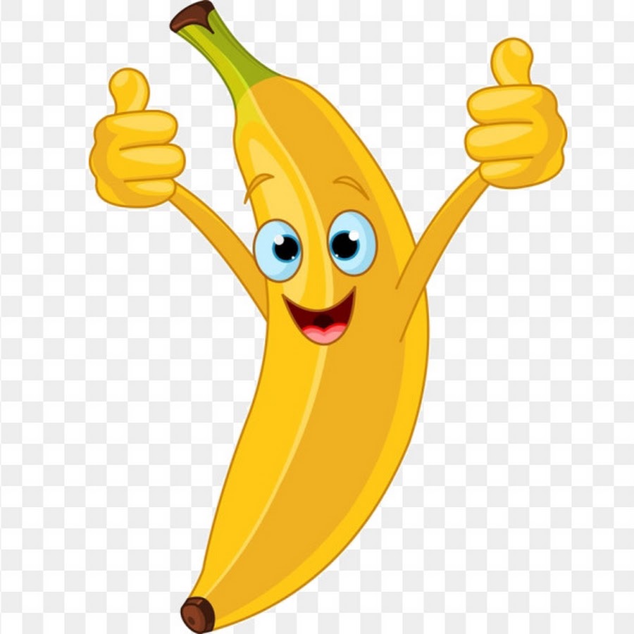 Банан детский рисунок
