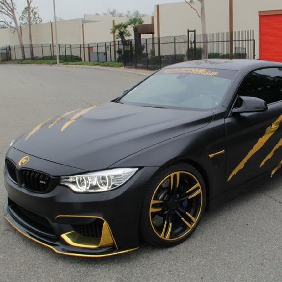 BMW m4 Black Satin