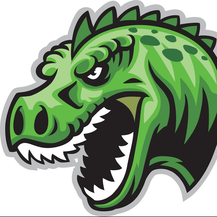 Голова динозавра логотип