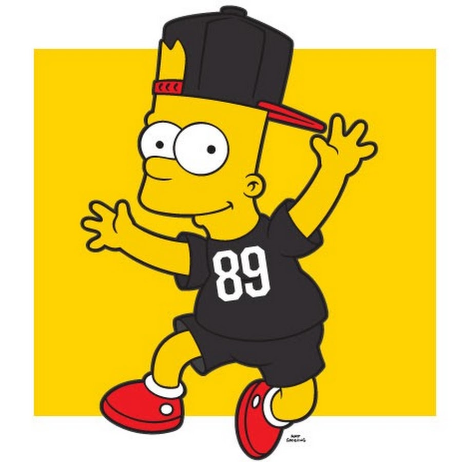 Барт симпсон в кепке