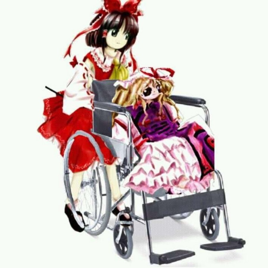 Touhou инвалидная коляска Yukari
