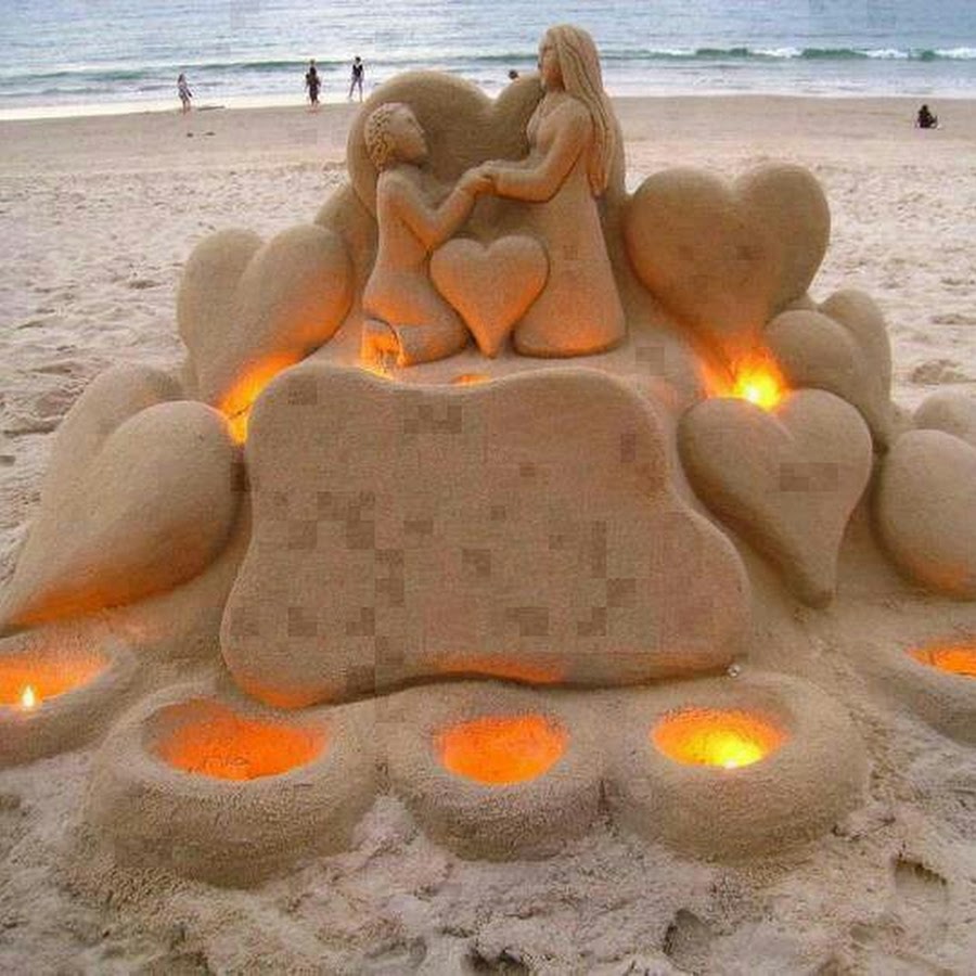 Романтик на песке
