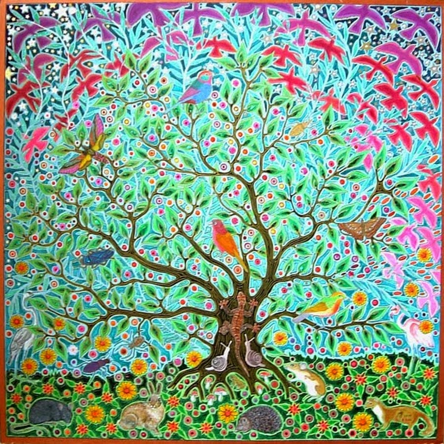 Цветущее дерево символ жизни