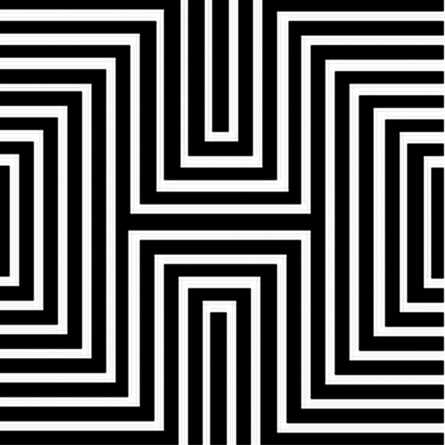 Оптическая иллюзия квадрат