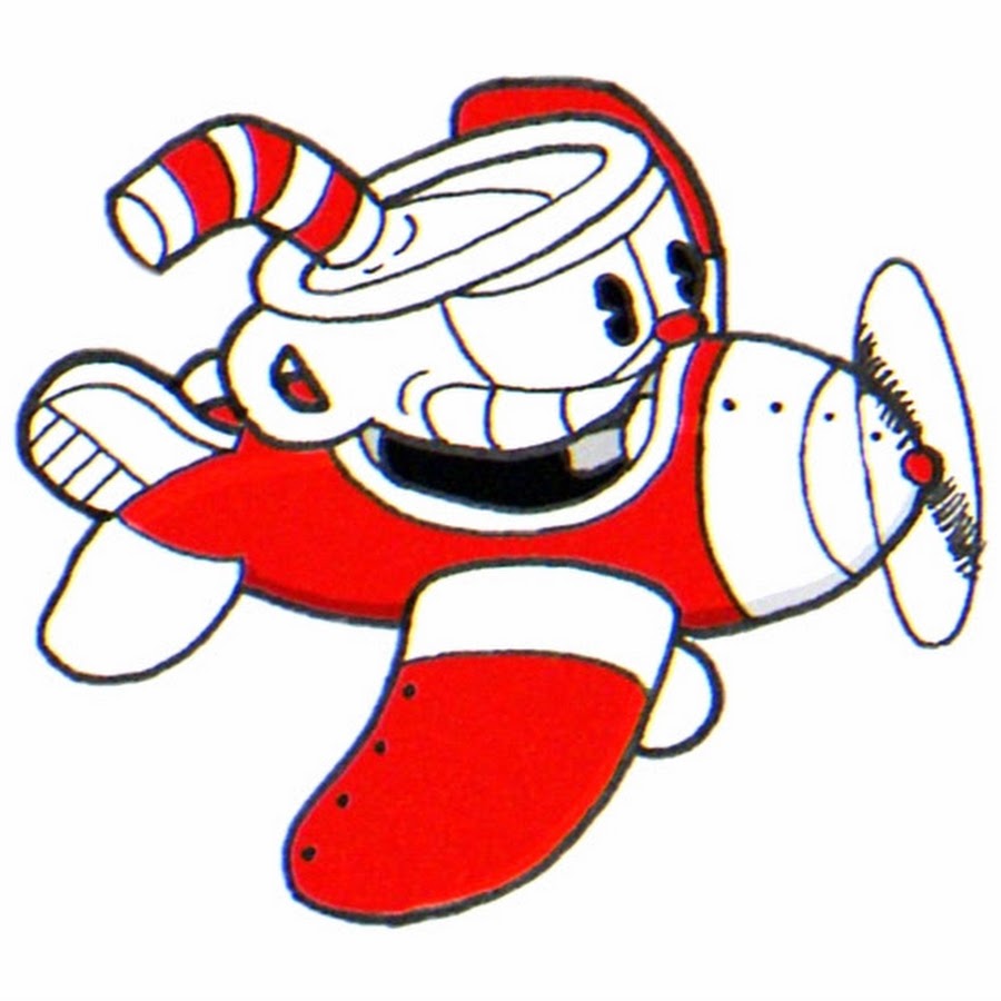 Cuphead plane