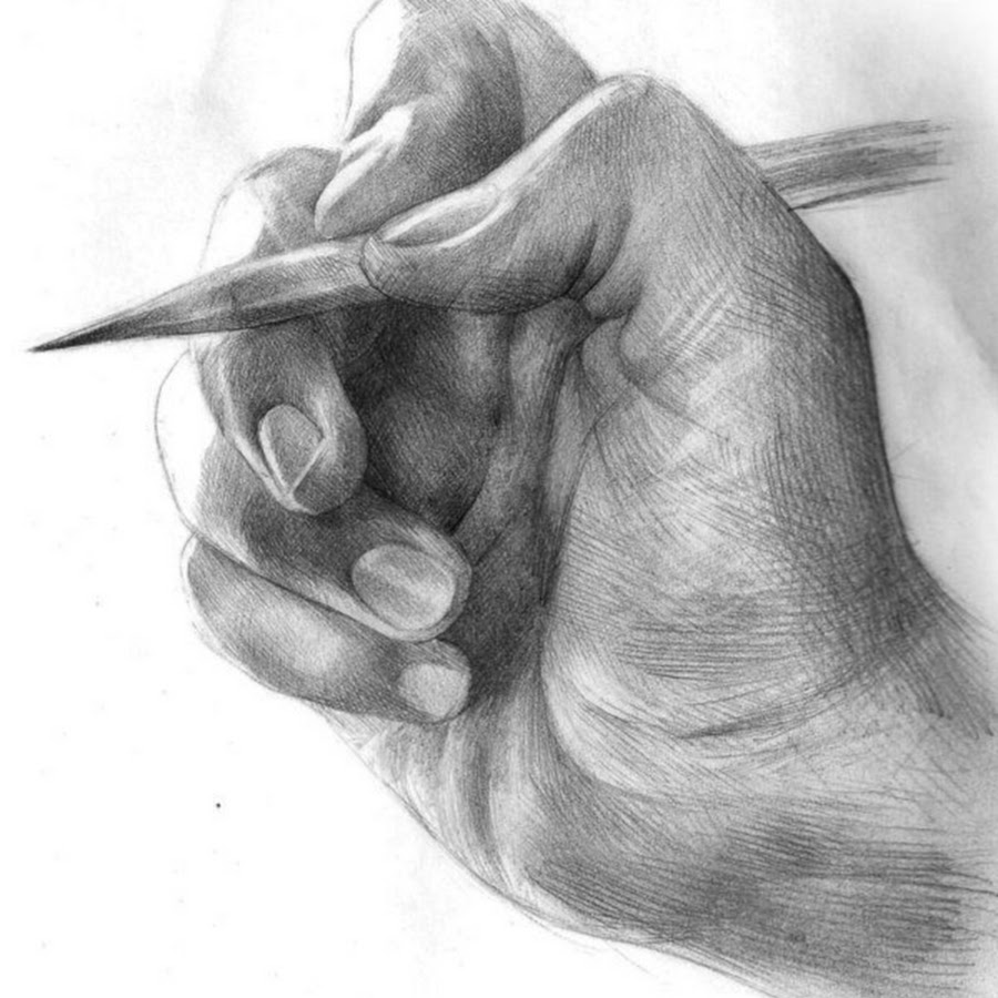 Руки карандашом