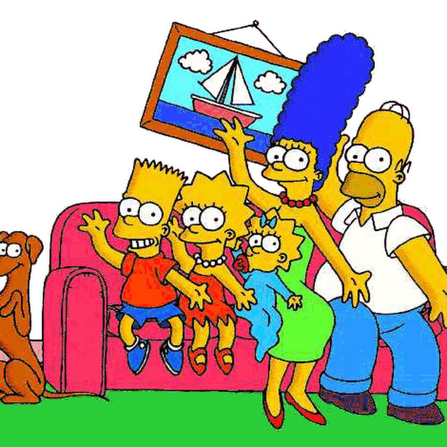 Вся семья Симпсонов имена