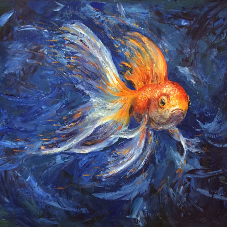 Картина рыбки