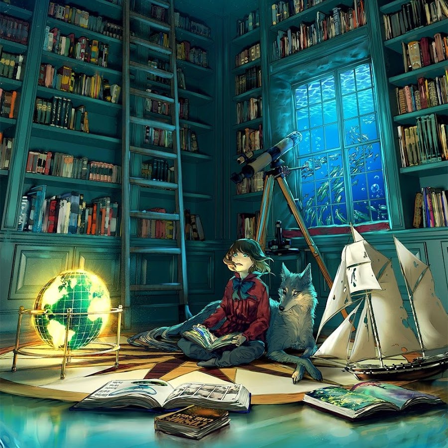 Волшебная библиотека