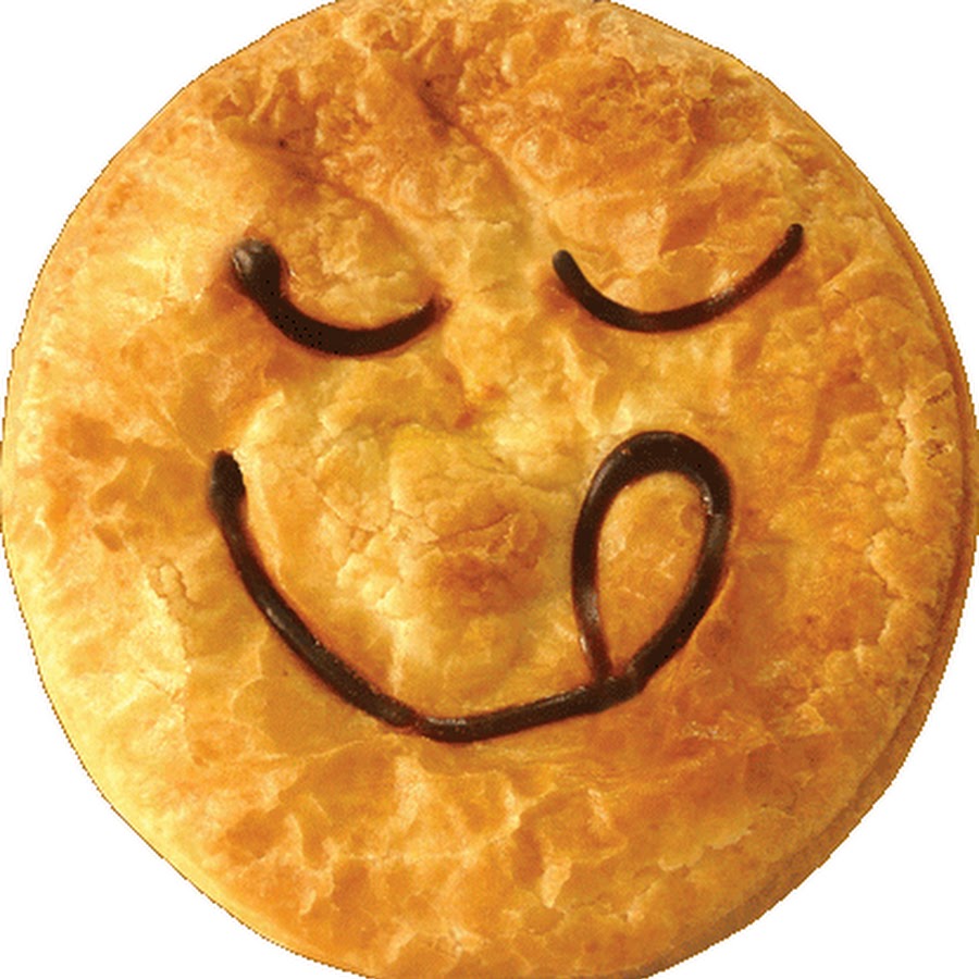 Happy pie. Pie guy.