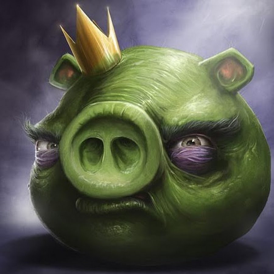 Зеленая свинья