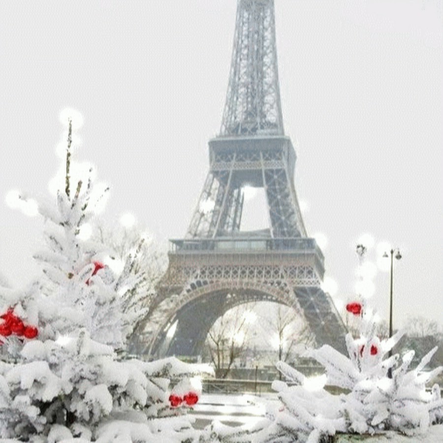 Реальный Париж зимой