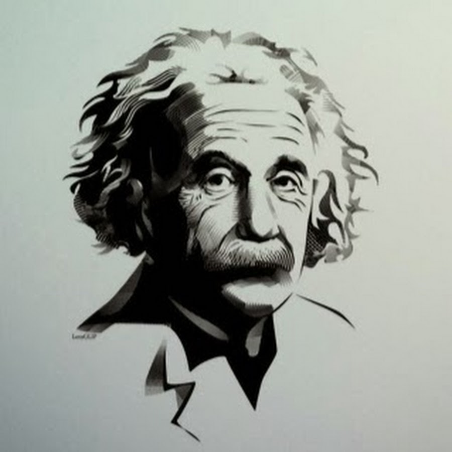 Эйнштейн рисунок