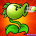 logo Peashooter reacts and plays