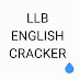 LLB ENGLISH CRACKER