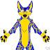 The Blue & Gold Wolf