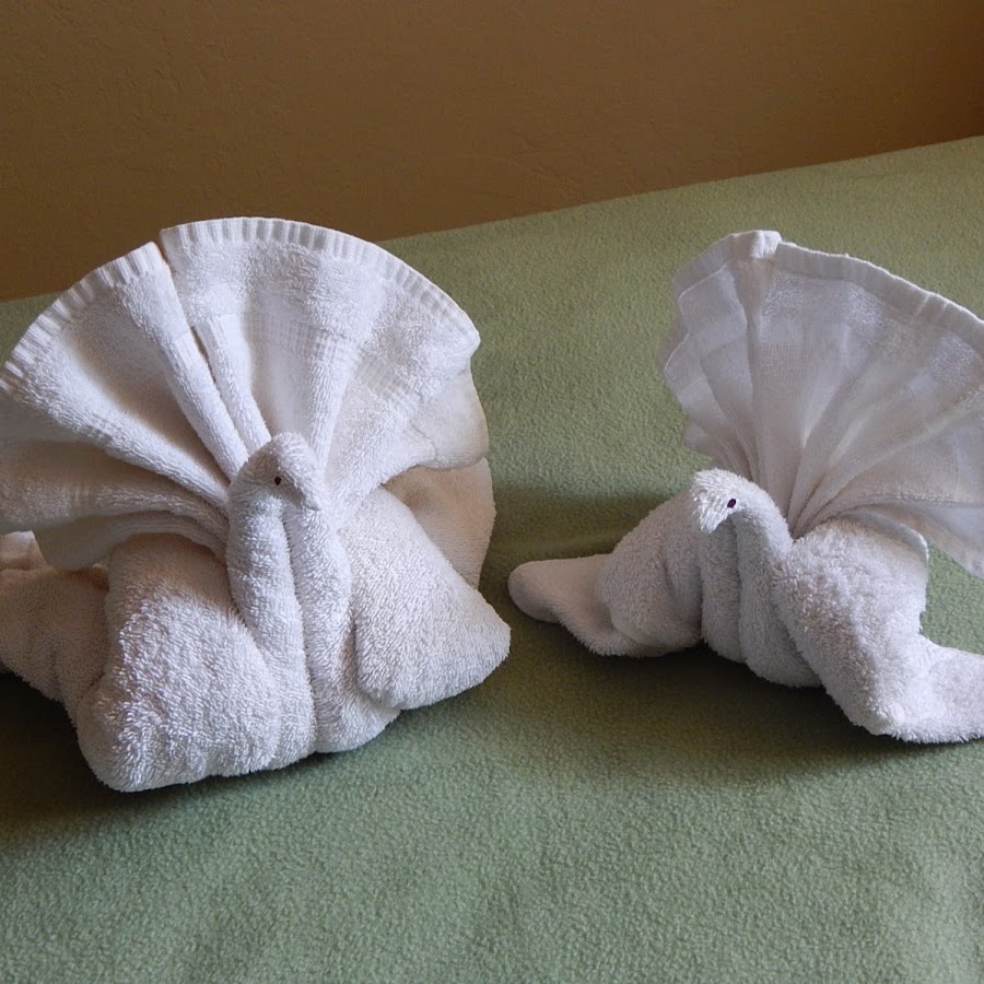 Towel folding tutorial