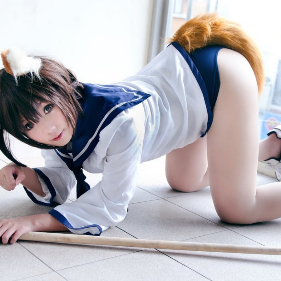 Sexy neko Cosplay anime - YouTube