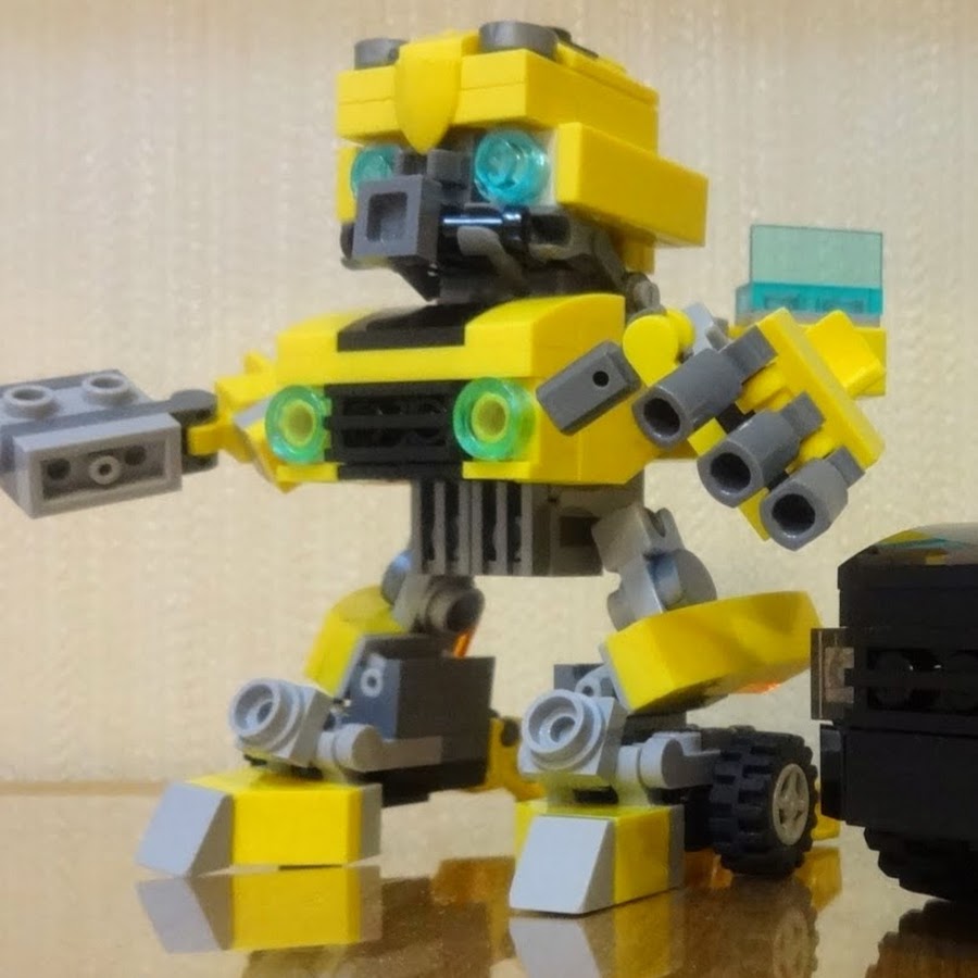 Бамблби из лего самоделки Brazil B (LEGO Transformers) - YouTube