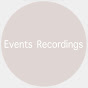 Events Recordings