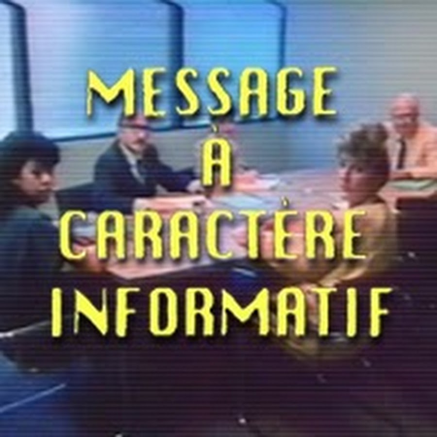 Message caract re informatif YouTube