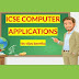 logo ICSE COMPUTER APPLICATIONS by Vijay Baretha