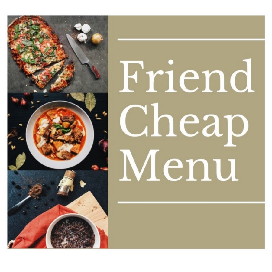 Friend-Cheap Menu