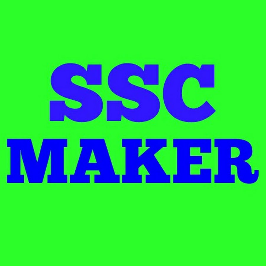 SSC MAKER @SSCMAKER