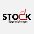 logo Büroeinrichtung Stock
