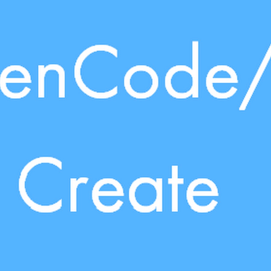 enCode Create - YouTube