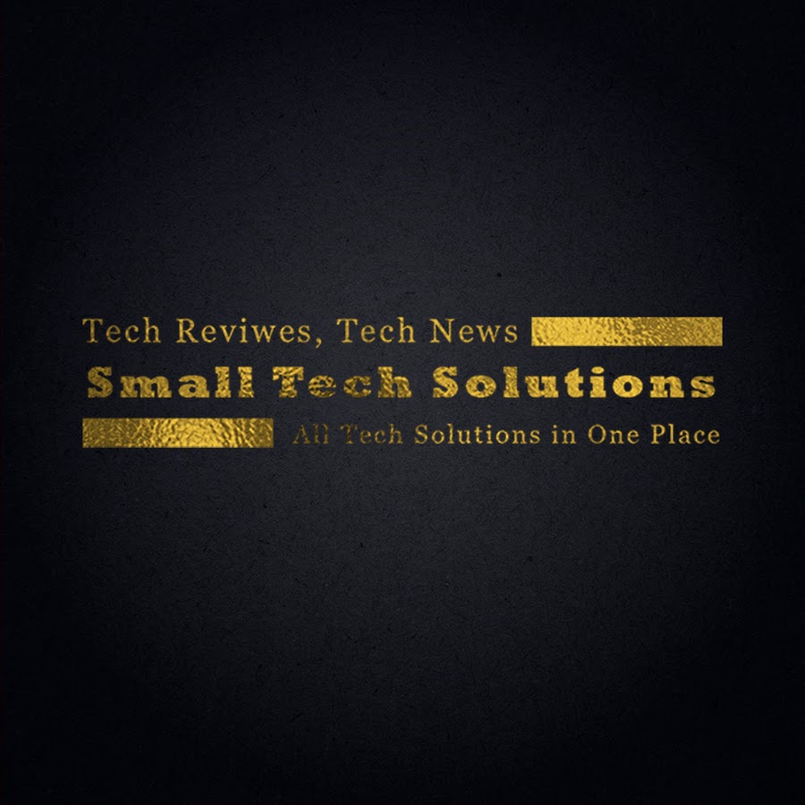 Small Tech Solutions - YouTube Small Tech Solutions