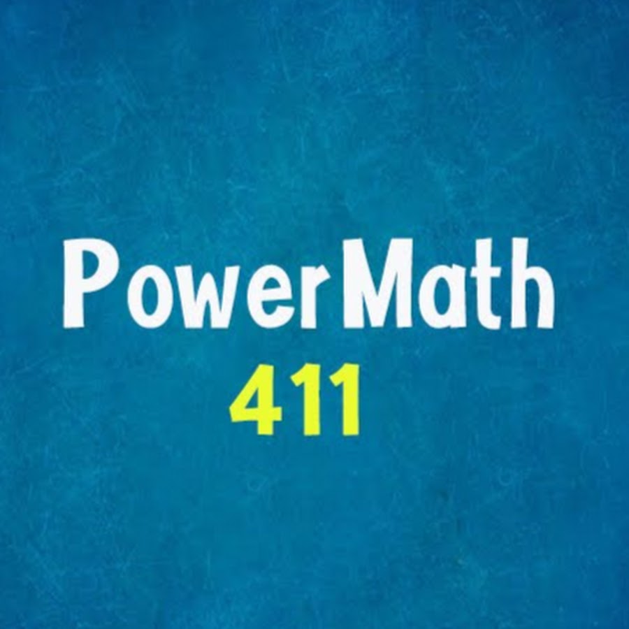 Ready go to ... https://www.youtube.com/channel/UCVsFy8yeS-uCgTxVzsWXL1g [ PowerMath 411]