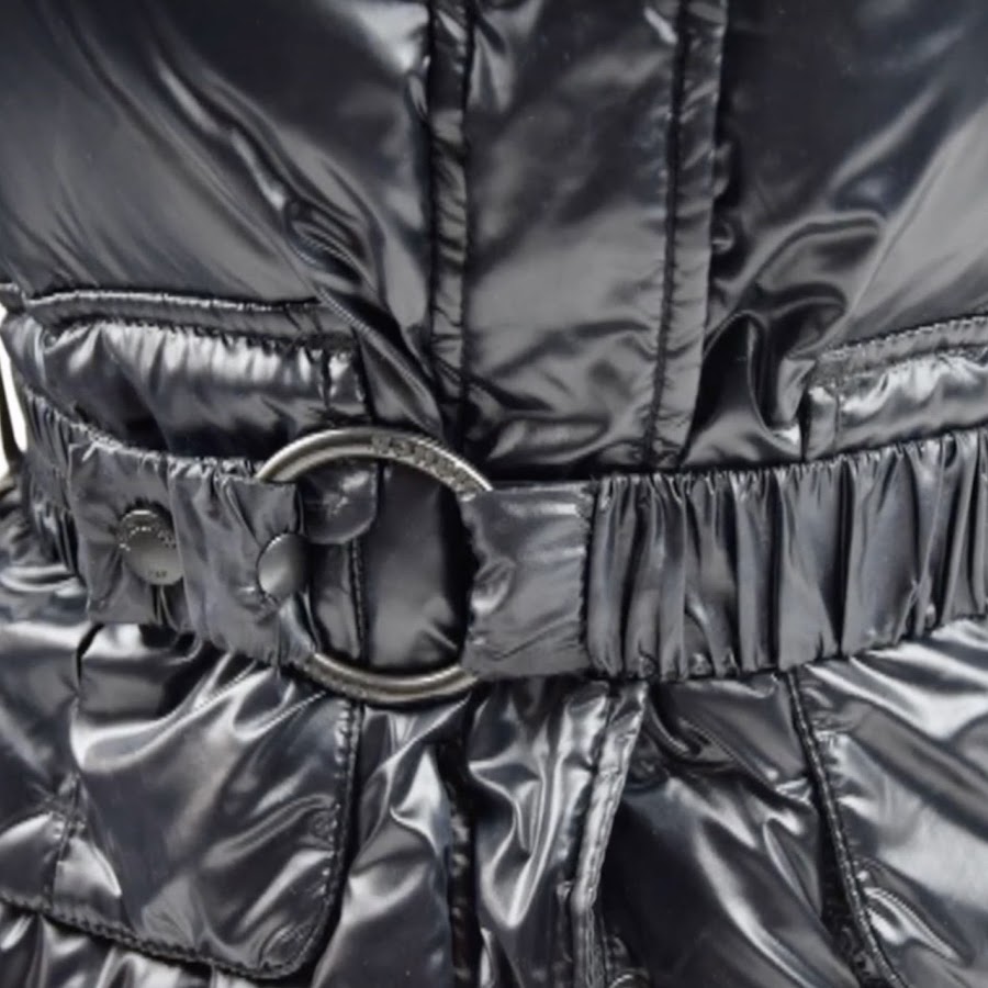 Shiny pvc outlet jacket