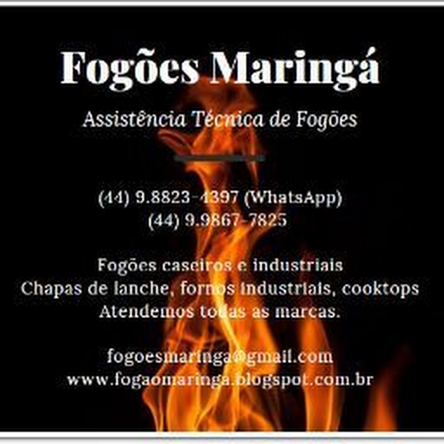 Fogões Maringá - Assistência Técnica De Fogões