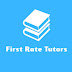 logo First Rate Tutors