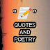 logo QUOTES and POETRY