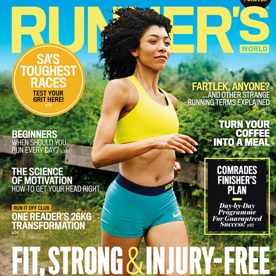 Runner's world hot sale magazine south africa