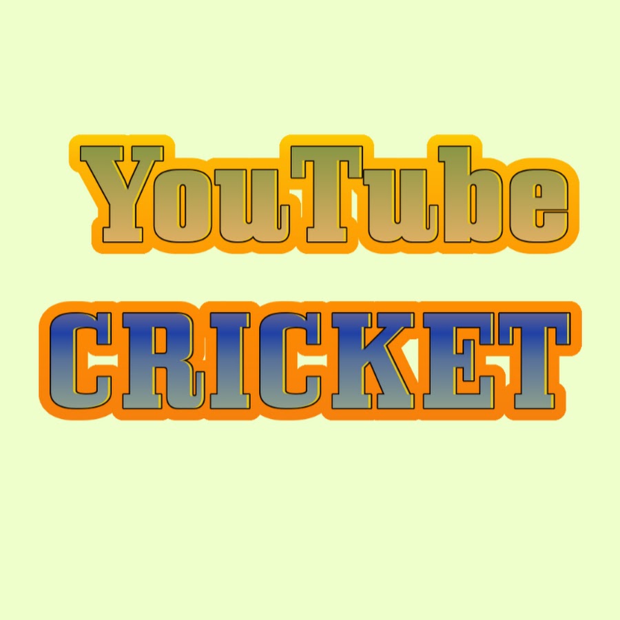 YouTube CRICKET @YouTubeCRICKET