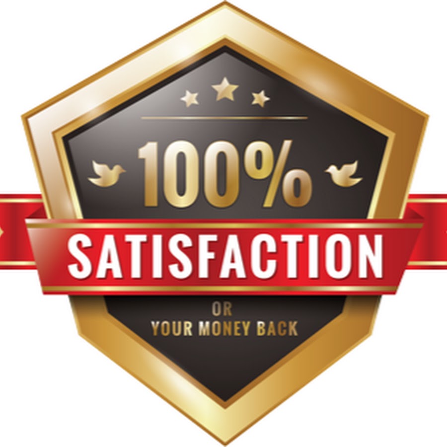 Satisfaction астана. 100 Satisfaction. 100 Guarantee. Satisfaction guaranteed. Satisfaction logo.